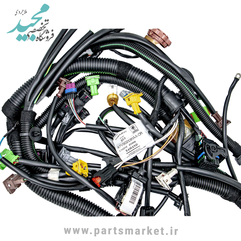 سیم کشی موتور XU7 سمند با کاتالیست، X7V8021081AA