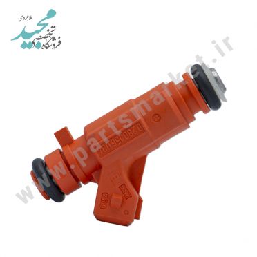 سوزن انژکتور TU5 چهار سوراخ نارنجی پژو 206 پارس 405 مدل بوشی