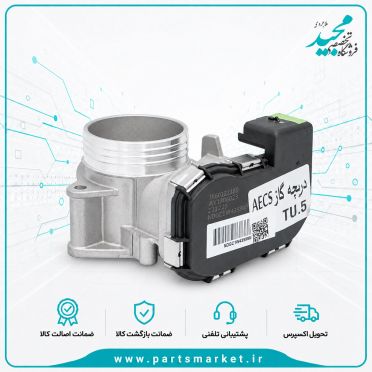 دریچه گاز برقی TU5 پارس پژو 207 IK60121380 برند AECS