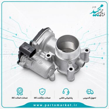 دریچه گاز برقی TU3 چهار پیچ مدل Continental پژو 206 تیپ 2