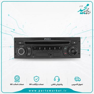 ضبط پخش پژو 206 بلوتوث دار، EKS