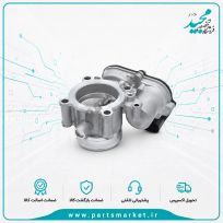 دریچه گاز برقی EF7 چهار پیچ مدل Continental دنا و سمند
